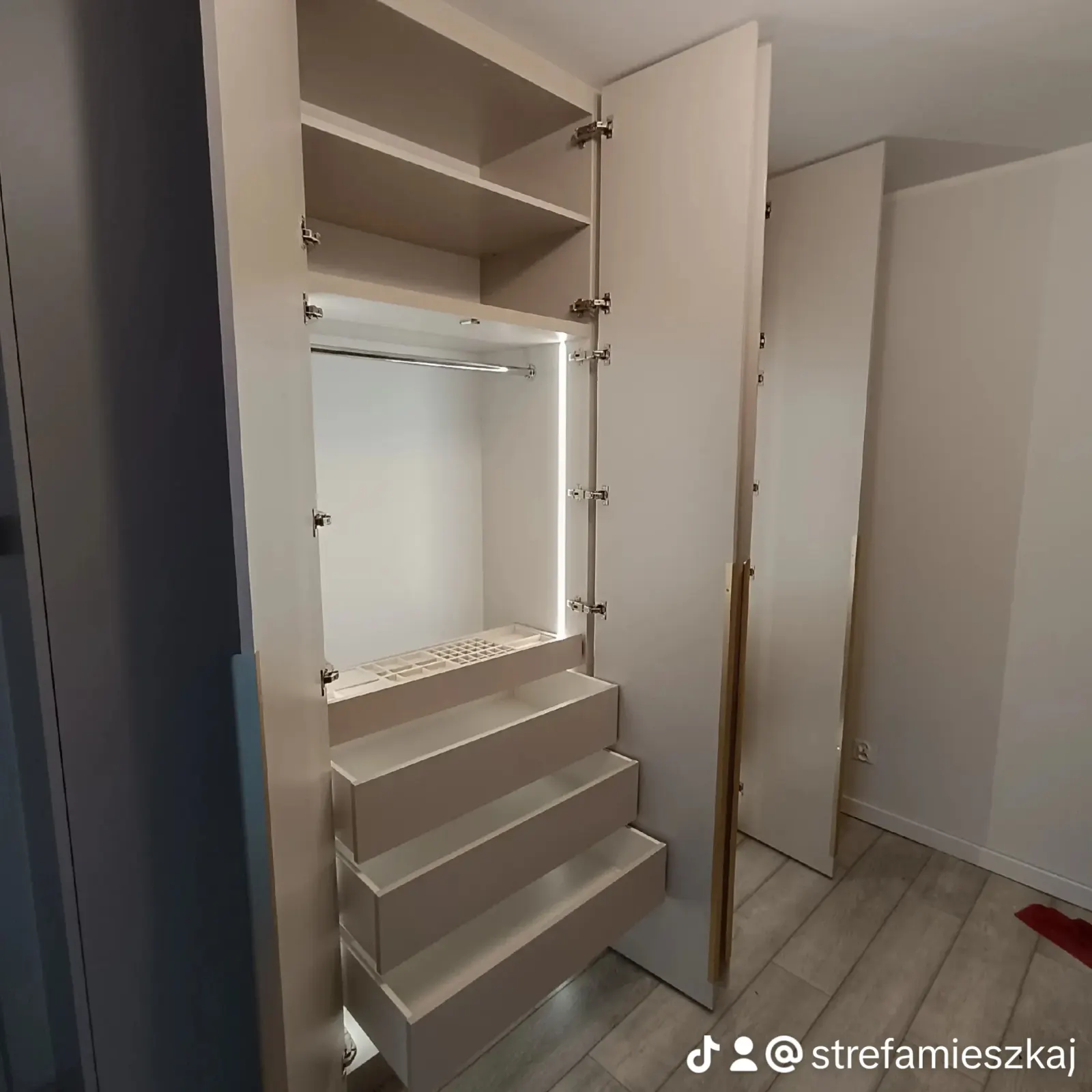 Szafa i garderoba na wymiar